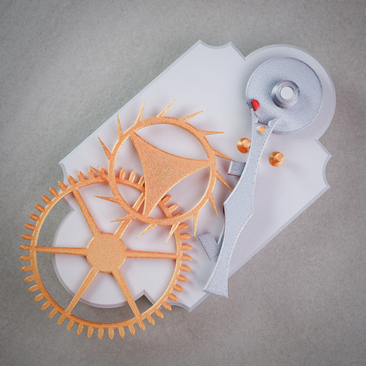 English Lever Escapement Demonstration Model